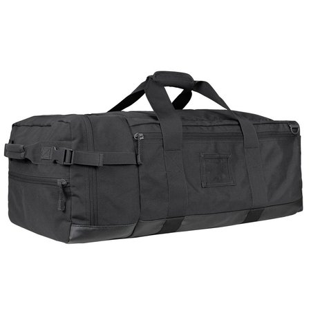 CONDOR OUTDOOR PRODUCTS COLOSSUS DUFFLE BAG, BLACK 161-002